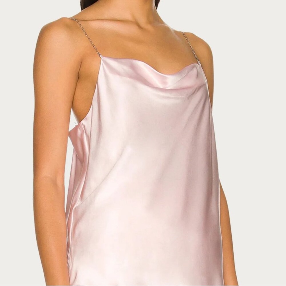 Cami NYC Blush Satin Chemise